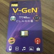 Vgen V-Gen 32G 32 Giga Class6 Micro SD Card Memory Speed up to 48MB