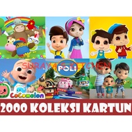 [Pendrive Video USB] 2000 Koleksi Pembelajaran & Hiburan Kanak² Terkini