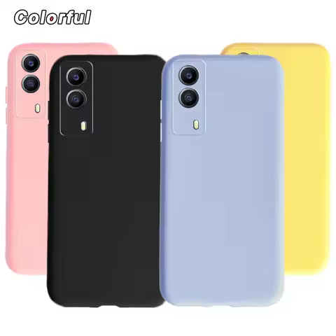 For Vivo Y53s Y72 Y52 5G Y73 Y73s Y51s Y70s Case Simple Slim Phone Case Cover For on Fundas Vivo Y 7