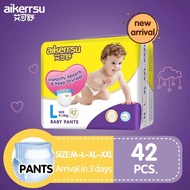 (Aikerrsu) Disposable Diapers Korean Baby Pull Up Pants Tape Diaper Korean