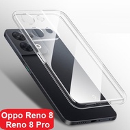 Oppo Reno 8 Pro / Oppo Reno 8 Transparent Crystal Clear Phone Case Casing Cover