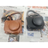 Suitable for Canon G7X G7X2 G7X3 Camera Protective Case Leather Case Camera Bag