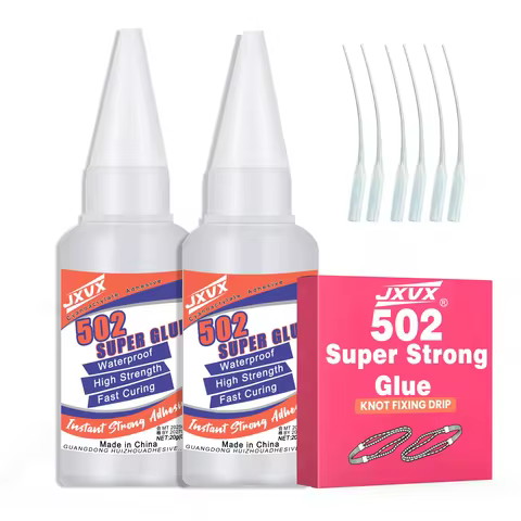 15 pieces super strong 502 quick-setting glue, concentrated black cyanoacrylate solution (20 ml) for