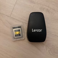 Lexar CF Express Type B 512 GB memory card & reader