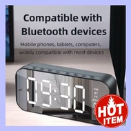 BEST SELLER [ FLASH SALE ] READY STOCK Bluetooth Music Player Portable Speaker FM Radio Alarm Clock 
