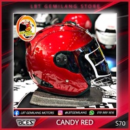 ACES Helmets R2 S70 [CANDY RED]