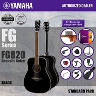 Yamaha FG820 BL FG Series Solid Top Acoustic Guitar 41" - Black