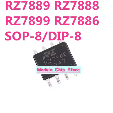5PCS RZ7889 RZ7888 RZ7899 RZ7886 SMT SOP8 inline DIP8 brand new original chip