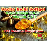 Softgel Omega 369 Sacha Inchi Oil Halal Pek Vakum DGShop