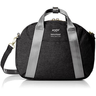 anello 高密度混紡聚酯迷你波士頓包 AT-C1835 BK 黑色