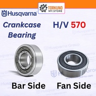 [ORIGINAL] Husqvarna 570 Crankcase Bearing Bar Side & Fan Side Chainsaw