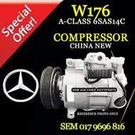 MERCEDES-BENZ W176 A-CLASS 2014-2020 YEAR 6SAS14C CHINA NEW COMPRESSOR/ KOMPRESOR (CAR AIRCOND SYSTE