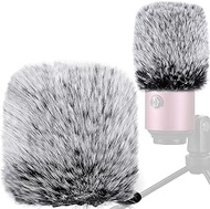Windscreen Compatible with Fifine K669b/669b,Chromlives Pop Filter Furry Mic Windscreen Cover for K6