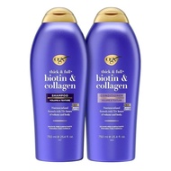 OGX Shampoo, Conditioner, Thick and Full + Biotin and Collagen 750ml
