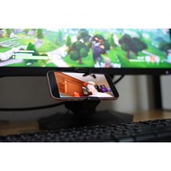 Universal Phone Mount for Monitor Bezel - Use Your iPhone as a Webcam for Live Broadcast with EpocCa