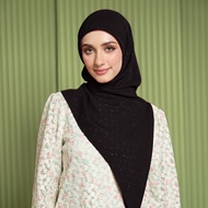 HEGIRA PS - INSCRIBED LUMINA | PLAIN SQUARE HIJAB >> PIN & STYLE COLLECTION