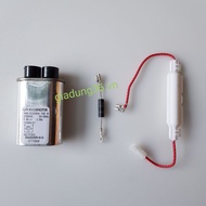 Microwave capacitor, microwave diode, microwave fuse