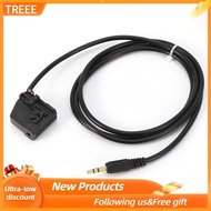 Treee 3.5mm AUX Input Adapter Cable MP3 Connector Fit for Benz Mercedes CLK SL SLK W168 W202 W203 W208