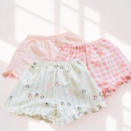 (COMBO OF 3 PANTS) Welded RufflesShorts for Girls, Soft, Cool, Wear at Home and Going Out in 4 Seaso