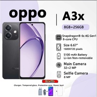 OPPO A3x Original cellphone|Snapdragon 6s 4G（8GB RAM+256GB ROM） Gen1 Mobile Platform |Military-Grade
