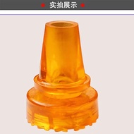 Armpit Order Double Walking Stick Anti-slip Foot Pad Walking Stick Foot Cover Leather Head Walking S