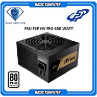 PSU FSP HV PRO 650 Watt 80+ Bronze