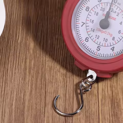 Mini Pointers Hook Spring Hanging Scale Portable Fishing Scale 10kg Capacity Food Digital Scale Lugg
