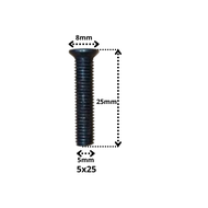 Baut Kepala Bor 10 mm Baut Kepala Bor 13 mm Baut Kiri Kepala Bor