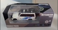 1:64 MITSUBISHI PAJERO (2ND GEN) JUNGLE PACK - WHITE (RHD) BM CREATIONS
