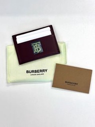 Burberry GRAINY LEATHER TB CARD CASE 卡片包
