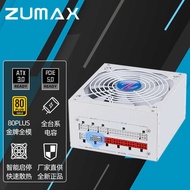 ZUMAX Desktop Computer Power Supply 750W Silent Power Supply PC Power Supply Dual Display Card Elect