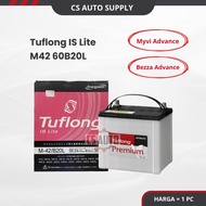M42 EFB START STOP Car Battery MYVI BEZZA ADVANCE Eco Idle Start Stop System | Tuflong IS Lite | Bat