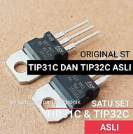 (SATU SET) TIP 31C TIP 32C ORIGINAL TIP31 TIP32 TIP 31 TRANSISTOR TIP 31C ASLI TIP 32C TIP31C TIP32C