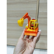 Anpanman Toy Backhoe Wind-Up Type Second Hand