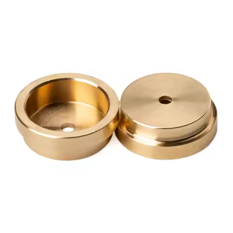2Pcs Brass Battery Converter Adapter MR-9 PX625 Battery Adapter For Fuji Nikon Canon Leica 120 135 3