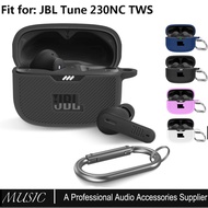 For JBL Tune 230NC TWS Case Cover, Silicone Protective Portable Cover for JBL 230NC Earbuds Charging