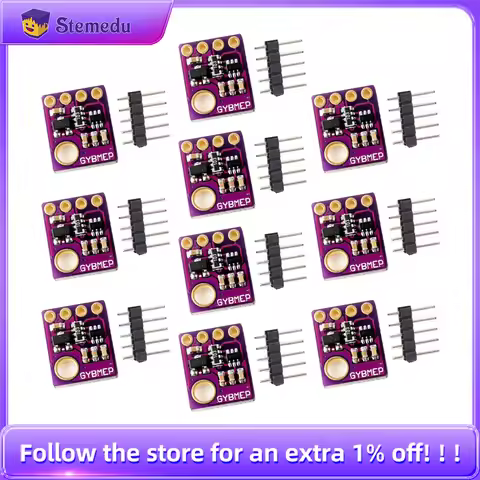 1/5/10x BME280 5V Digital Sensor Temperature Humidity Barometric Pressure Sensor Module I2C SPI 1.8-