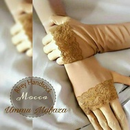 HANDSO JEMPOL RENDA | MANSET TANGAN MUSLIMAH KEKINIAN | GLOVES RENDA