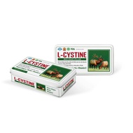 L-cystine (Tin Box) Beautiful Healthy Hair, biotin Supplementation, nano collagen Reduces Hair Loss 60 Tablets