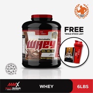 MMX WHEY PROTEIN 4.4lbs, CUTTING,TURUN BERAT,SUSU KURUS,SUSU PROTEIN,NAIKAN OTOT ,MUSCLE BUILDING PR