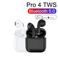 Pro4 TWS Wireless Earphones Pro 4 Bluetooth Headphone Earbuds for Android and Smart Phone InPods Aud