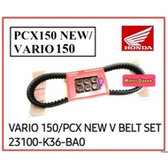 V Belt Set Honda Vario 150 / PCX150 New 100% Honda Original Drive Belt Belting VARIO / PCX NEW
