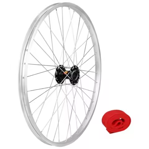 26 Inch Adult Tricycle Wheelset, Aluminium Alloy Single 26" Front Left Right Wheelset for 26 Inch 3