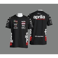 Aprilia Racing Team MotoGP 2026 New T-shirt Men's True Pattern T-shirt