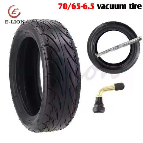 10 Inch Scooter Tyres 70/65-6.5 Tubeless Tyre Vacuum Tire for Xiaomi Ninebot9 Segway Ninebot Mini S 