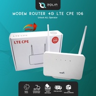 Nurdhiyanthi12collection - Modem Router Wifi 4G LTE CPE 106 Unlock All Operators- 300MBPS