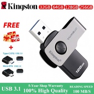 Pendrive 256GB Data Traveler Swivl USB Pendrive 32GB 64GB 128GB 256GB Flash Drive USB OTG Flash Driv