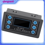 QIANGNAN6 ZK-PP1K PWM Pulse Frequency Generator DC3.3V ‑30V LCD Display PWM Pulse Generator Function