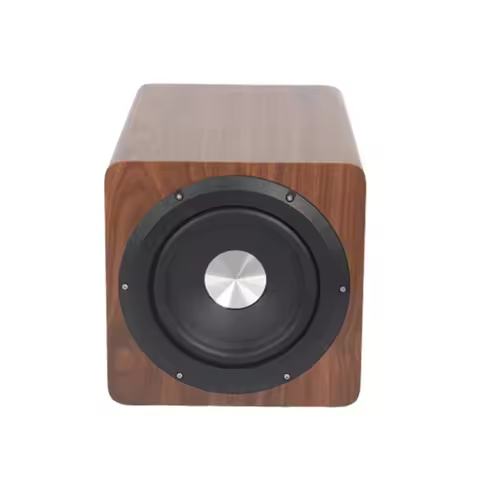 Ibass SU650D 100W High-power Subwoofer Home Theater Hi-Fi Bass 6.5-inch Wooden Active Subwoofer 110V