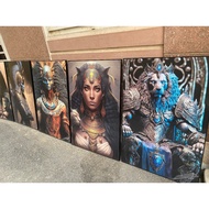 [HN ] Pharaoh paintings, decorative paintings for game shops, tea shops, theater shops, billiards ba